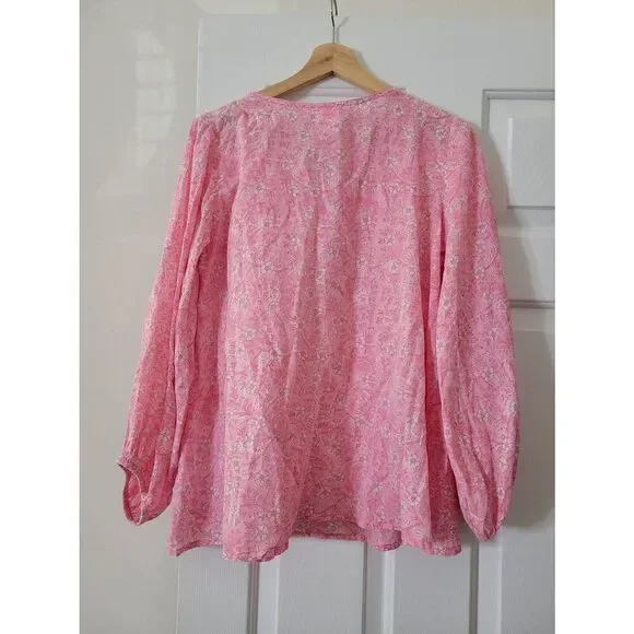 Emerson Fry Bardot Top XS, Pink Floral  $128 - Picture 5 of 9